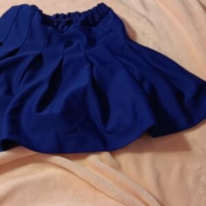 Elegant Blue Women's Skirt